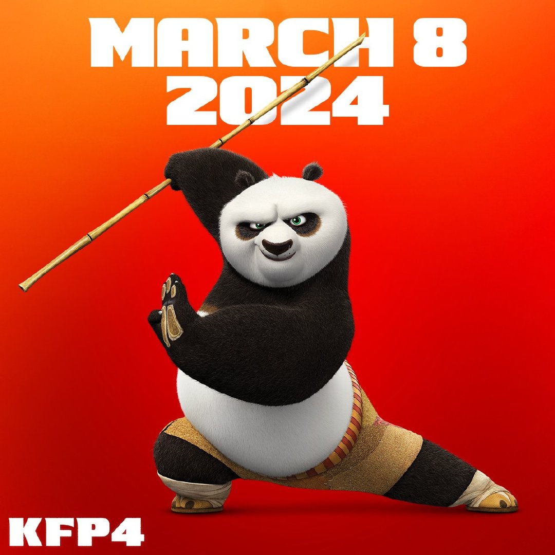 动画电影《功夫熊猫4》制作中，2024年上映插图