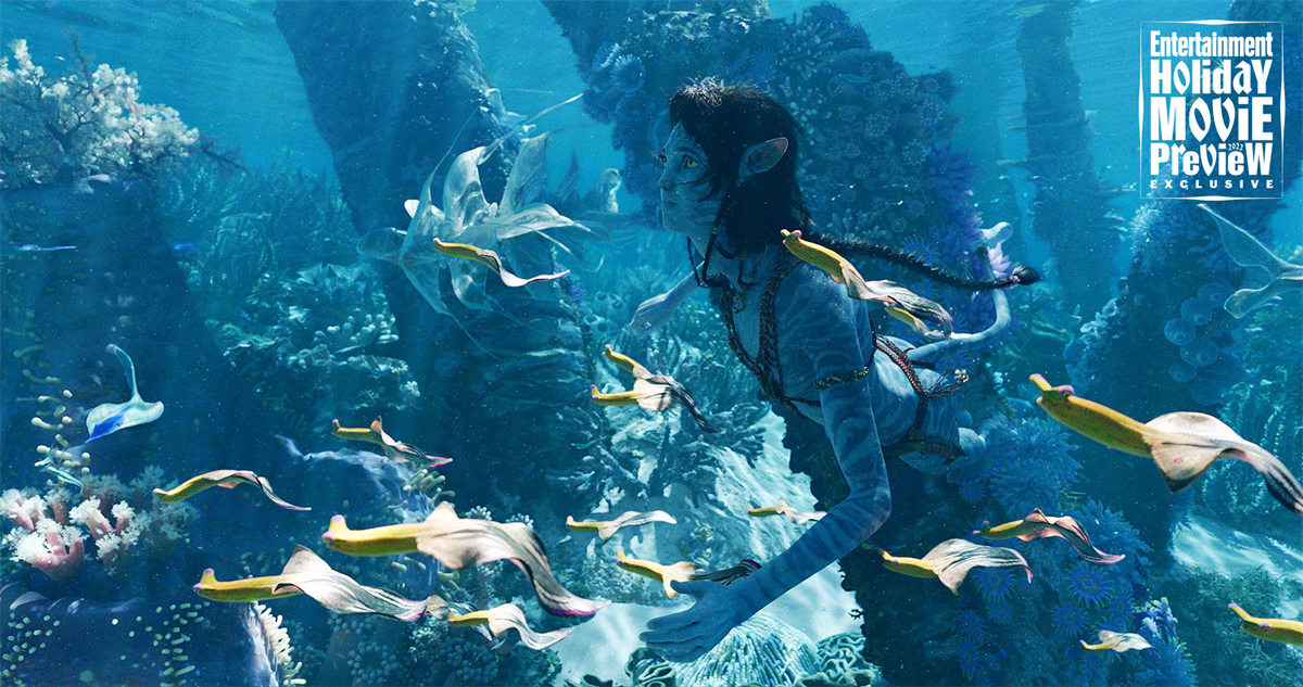 科幻电影《阿凡达2：水之道》新剧照发布，12月15日上映插图